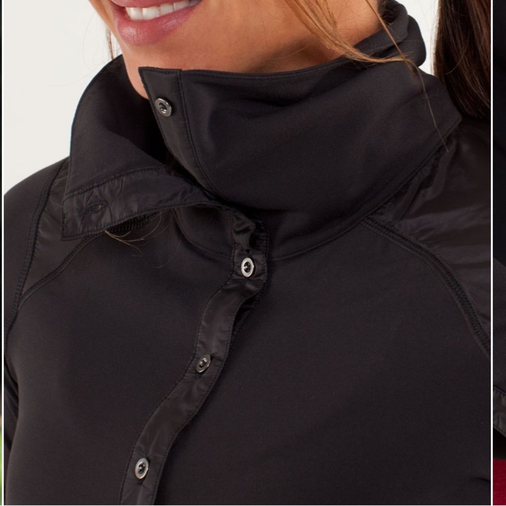 lululemon Pedal Power‎ Long Sleeve Rulu Black - Picture 3 of 16